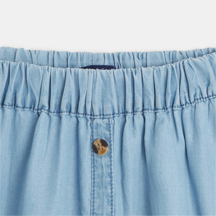 Avis Jupe en jean tencel bleue fille OKAIDI 3