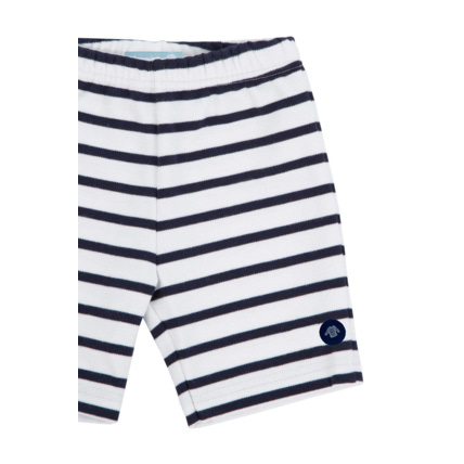 Avis Bermuda "Brick" Baby - coton - Blanc/Navire ARMOR-LUX 2
