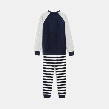 Avis Pyjama en velours éponge bleu garçon OKAIDI 2