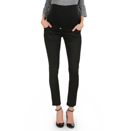 Avis Pantalon de grossesse en twill avec bandeau haut Prémaman 1