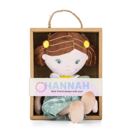 Avis Poupée de Chiffon, Jouet en Peluche Hannah 0+, 35 cm Petite&Mars 1