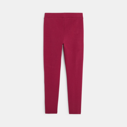 Avis Leggings en jersey milano uni violet fille OKAIDI 3