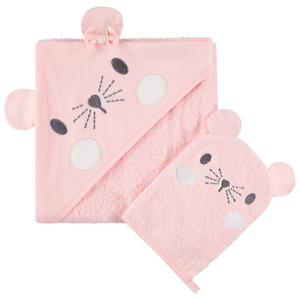 Avis Cape de bain et gant de toilette Souris Prémaman 1