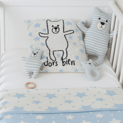 Avis Taie de coussin en coton bio, OURSON Sevira Kids 2