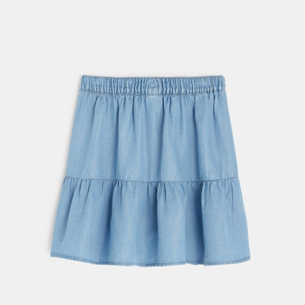 Avis Jupe volantée bleue fille OKAIDI 3