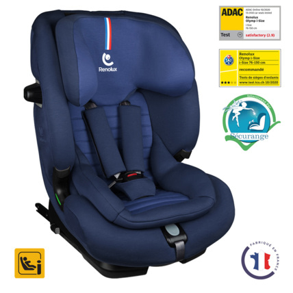 Siege auto renolux step 123 crash test on sale