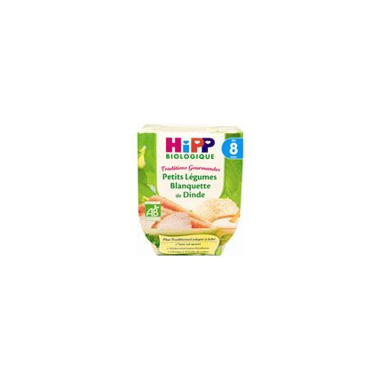 Avis Petits légumes blanquette de dinde 190 g dès 8 mois HIPP 1