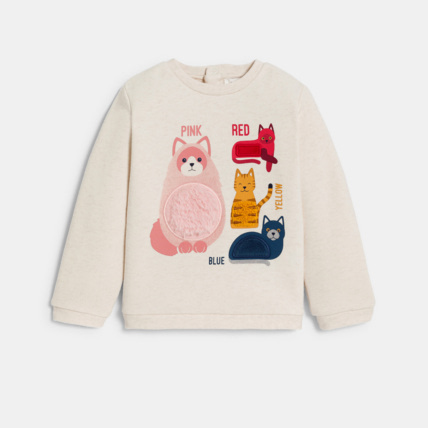 Avis Sweat sensoriel animaux bébé fille OBAÏBI 1