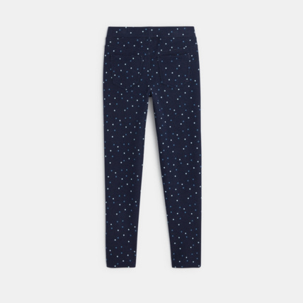 Avis Leggings chauds imprimés d'étoiles bleu fille OKAIDI 3