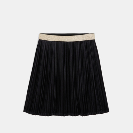 Avis Jupe velours plissée noire fille OKAIDI 2