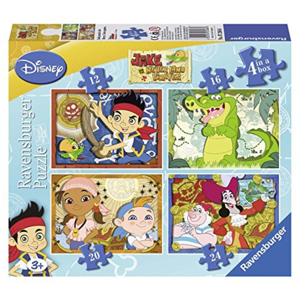 Avis Puzzle - Jake et les pirates du pays - 12, 16, 20 et 24 pièces RAVENSBURGER 1