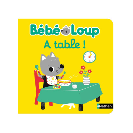 Avis Livre Bébé loup à table ! NATHAN 1