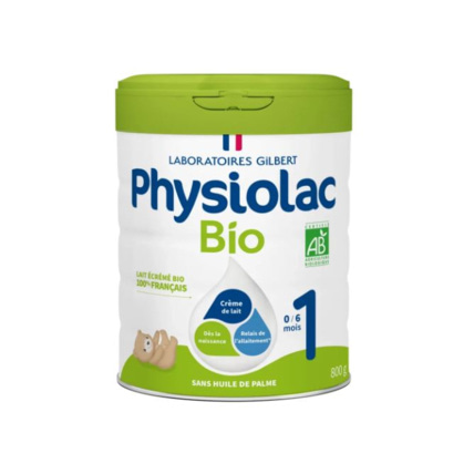 Avis Formule infantile BIO 0-6 mois Physiolac 1