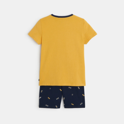 Avis Pyjama d'été en jersey 2 pièces jaune garçon OKAIDI 4
