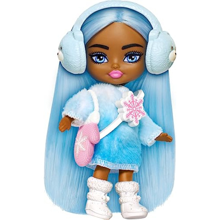 Avis Barbie - Poupée Extra Cool Mini Minis - Tenue d'hiver BARBIE 1