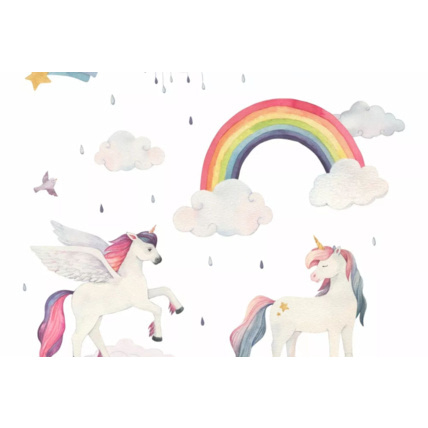 Avis Stickers licorne, pégase et arc-en-ciel Mon Lit Cabane 1