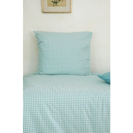 Avis Taie d'oreiller percale de coton bio Vichy KADOLIS 6