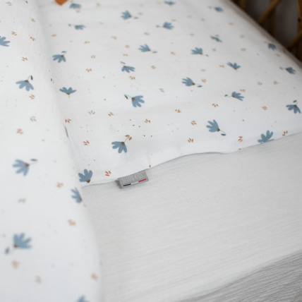 Avis Parure de lit, housse de couette et taie d'oreiller, Bleuet Sevira Kids 2