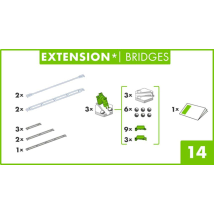 Avis GraviTrax Set d'Extension Bridges / Ponts et rails - de 8 ans RAVENSBURGER 6