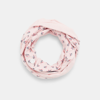 Avis Snood bi-face en jersey rose fille OKAIDI 1