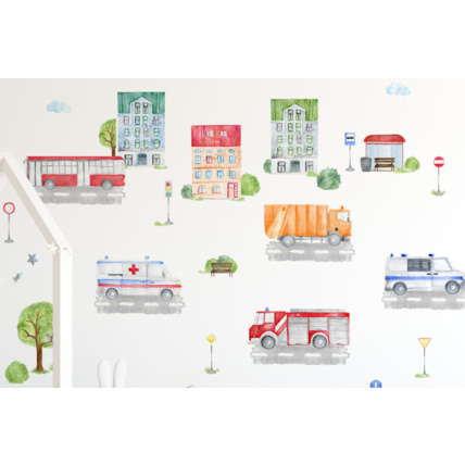 Avis Stickers set ville Mon Lit Cabane 1