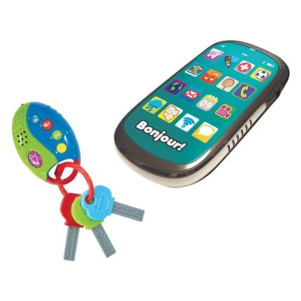 Avis Jouet musical Mon coffret téléphone et clefs  T'MIMI 1