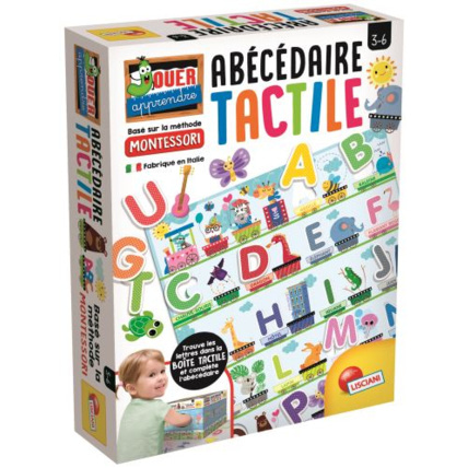 Avis Montessori - Abécédaire tactile LISCIANI 1