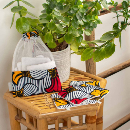 Avis Lingettes lavables 8 pièces, Wax Fleurs de mariage Sevira Kids 8