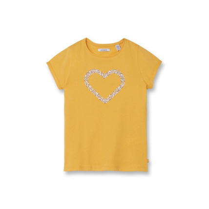 Avis T-shirt fantaisie jaune fille OKAIDI 1