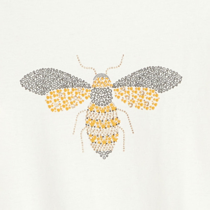 Avis T-shirt à motif Abeille jaune fille OKAIDI 3