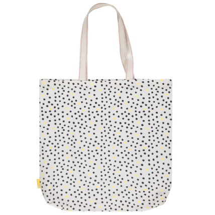 Avis Tote bag en coton recyclé à pois Prémaman 1