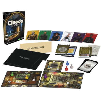Avis Cluedo Escape Midnight Hotel Hasbro 1
