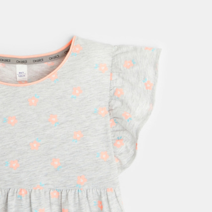 Avis Chemise de nuit à mancherons volantés rose fille OKAIDI 2