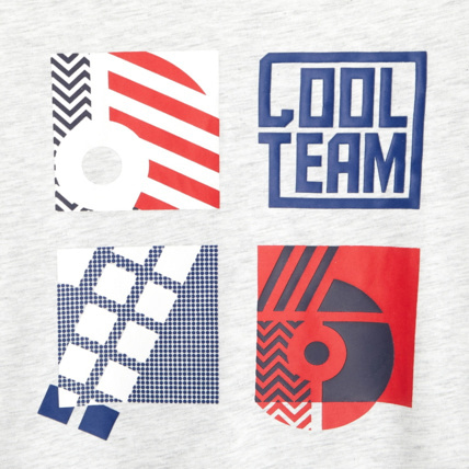 Avis T-shirt flammé motif sport gris garçon OKAIDI 3