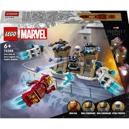 Avis Iron Man et l’Iron Legion contre le soldat de l’Hydra Marvel LEGO 1