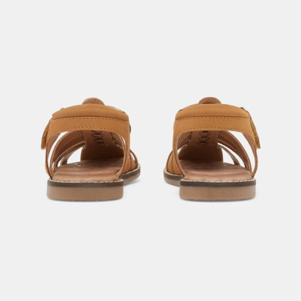 Avis Sandale multibrides cuir à scratch beige garçon OKAIDI 4