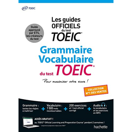 Avis Grammaire - Vocabulaire TOEIC® (conforme au nouveau test TOEIC®) Hachette Éducation 1