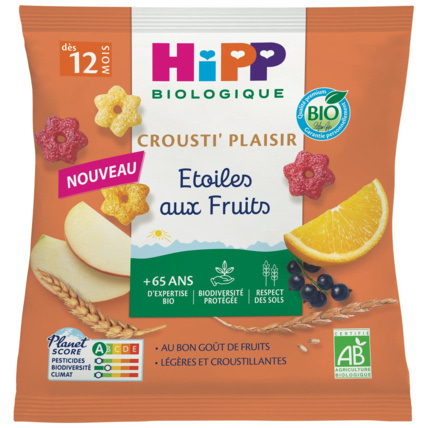 Avis Etoiles aux Fruits Bio HIPP 1