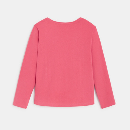 Avis T-shirt basique motif cœur rose fille OKAIDI 4