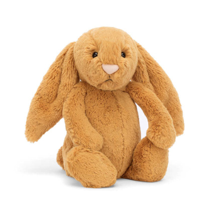 Avis Peluche Lapin Bashful Bunny Medium - Golden Jellycat 1