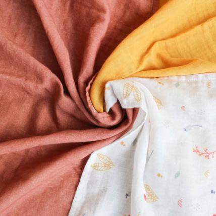 Avis Lot de 3 langes bébé - OEKO-TEX® STANDARD 100 Trois Kilos Sept 7