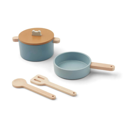 Avis Ensemble jouets de cuisine Antonio - Blue multi mix LIEWOOD 1