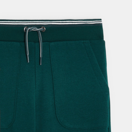 Avis Pantalon de jogging en molleton vert garçon OKAIDI 2