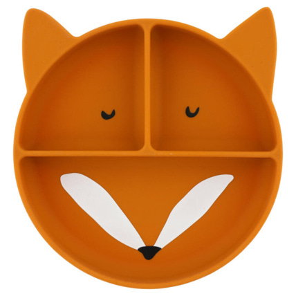 Avis Assiette avec ventouse et compartiments Mr. Fox Trixie 1