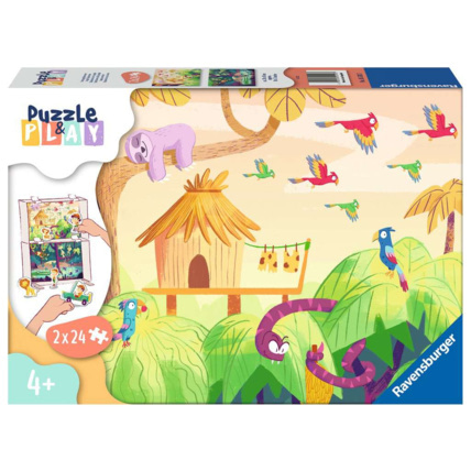 Avis Puzzle & Play - Exploration de la jungle - de 4 ans RAVENSBURGER 1