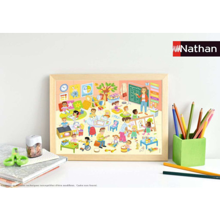 Avis Puzzle Une journée à l'école - de 4 ans RAVENSBURGER 7