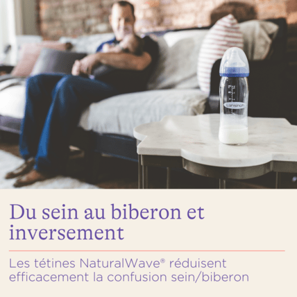 Avis Biberon en Verre & tétine NaturalWave® Lansinoh 2
