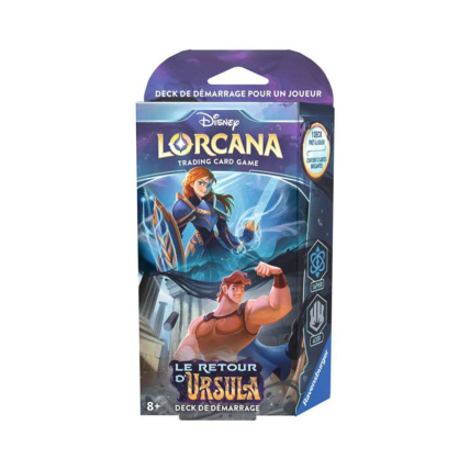 Avis Disney Lorcana Set 4 : Starter Saphir-Acier - de 8 ans RAVENSBURGER 1