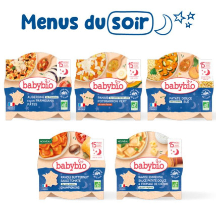 Avis Pack repas bébé soir 15 mois Babybio 1