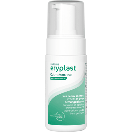 Avis CALM Mousse anti-démangeaisons Lutsine Eryplast 1